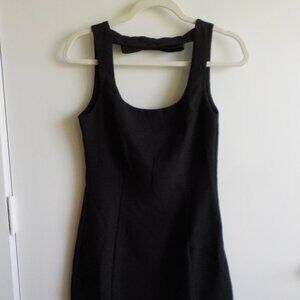 Endless Rose Dress - Black - Sleeveless - Small - Feather - Bow - NWT - (399)
